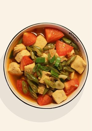 Foto resep Semur Buncis Tahu