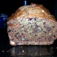 A picture of Jaime's date nut bread.
