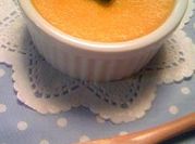 A picture of caramel pudding