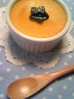 A picture of Moist & Smooth Thick Kabocha Squash Custard Pudding.