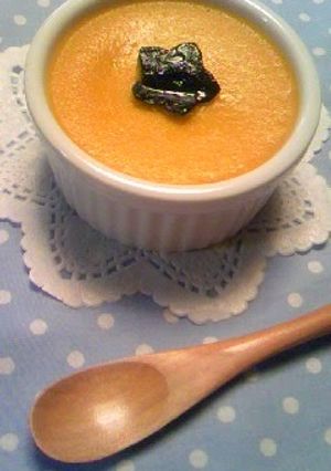 A picture of Moist & Smooth Thick Kabocha Squash Custard Pudding.