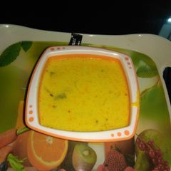 A picture of Besan ki kadi.