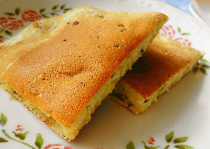 Recipe of Gordon Ramsay Black Sesame Seed Banana Pancakes with Whey