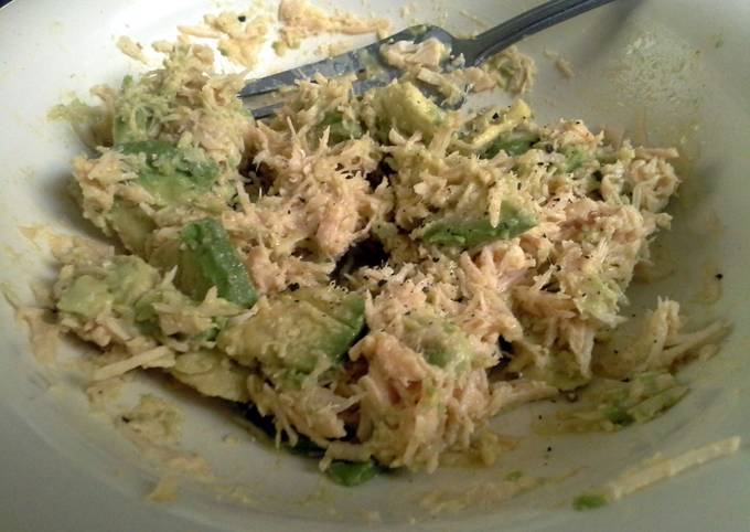 Easiest Way to Prepare Super Quick Homemade Chicken salad with avocado