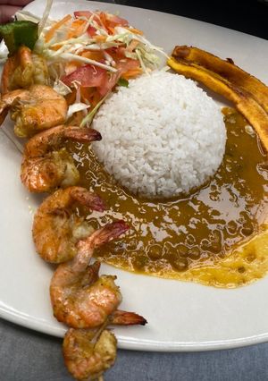 Una foto de Pincho de camarón