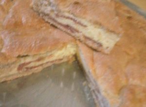 Una foto de "Giatone" ó Gatone (plato típico de un pueblo en Duronia)