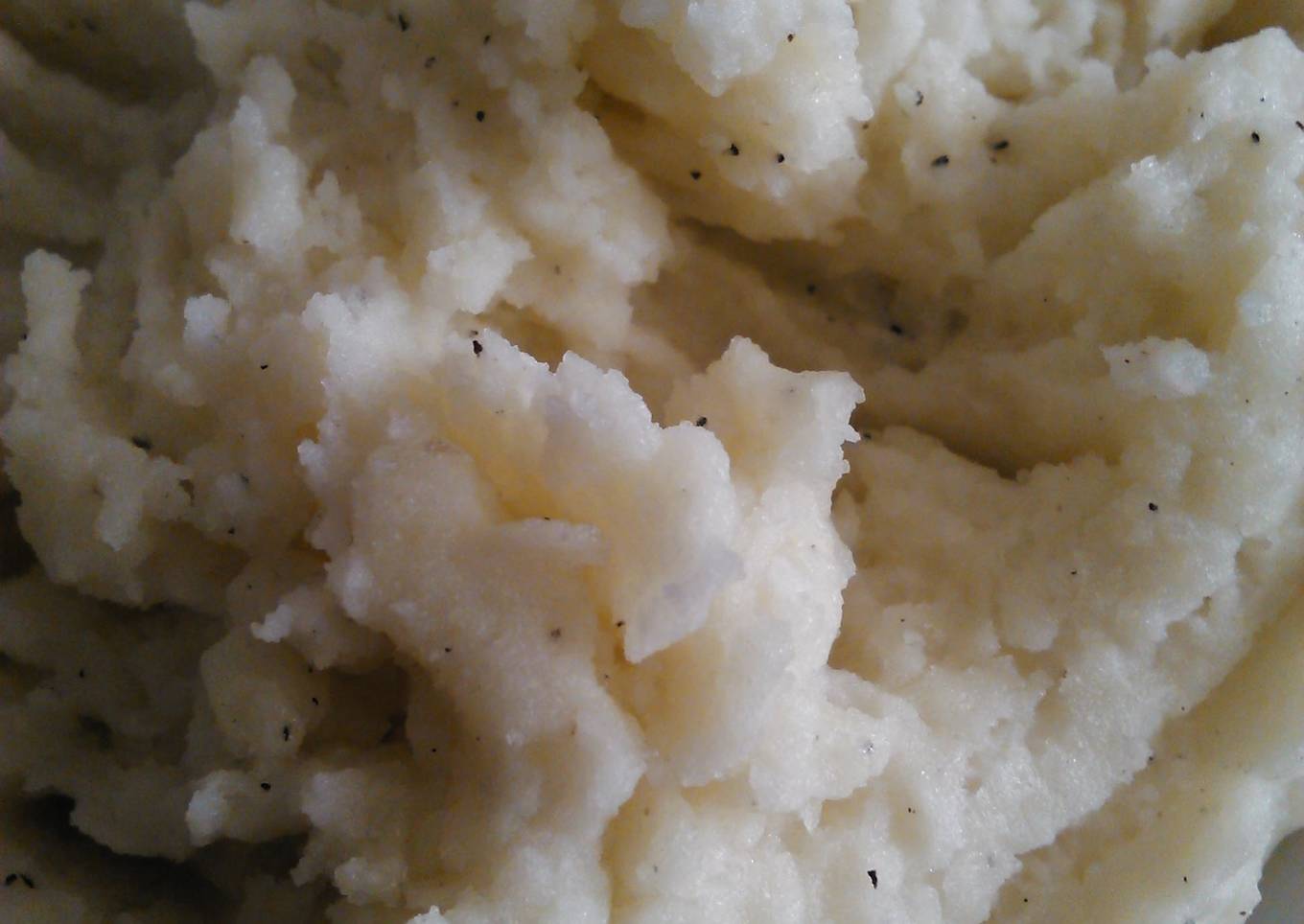 mashed potatoes