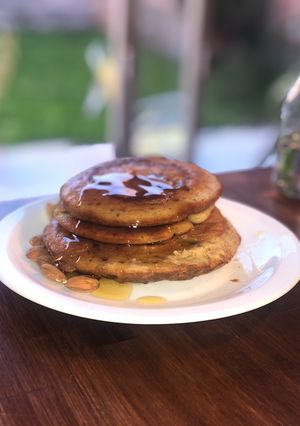 Una foto de Hot Cakes de proteína 💣!!!