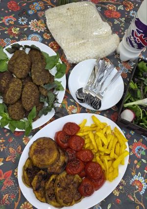 عکسی از دستور کتلت گوشت با هویج