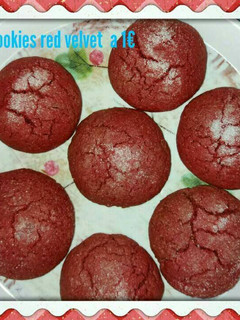 Una foto de Cookies Red Velvet