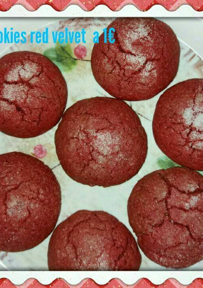 Una foto de Cookies Red Velvet
