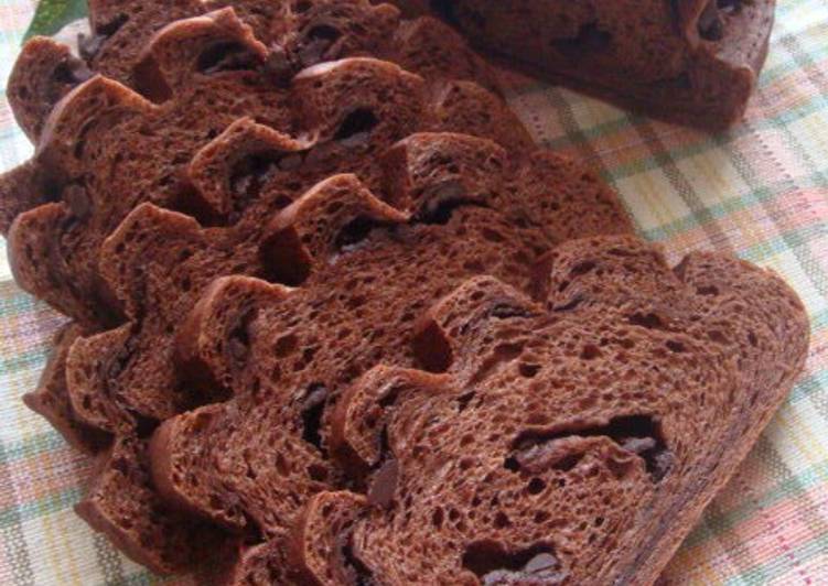 Steps to Prepare Homemade Milk Chocolate Hearth Bread!