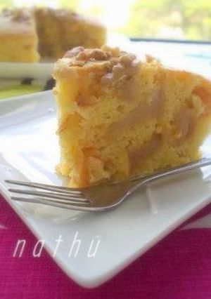 A picture of Non-Oil Yogurt Apple Cake.