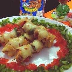 A picture of Pizza sticks.