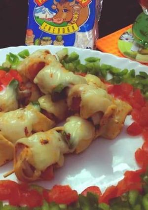 A picture of Pizza sticks.