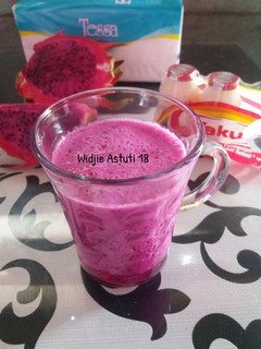 Foto resep Jus Yakult Buah Naga