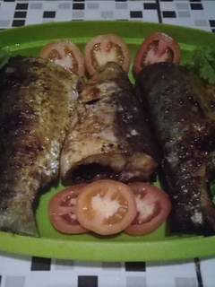 Foto resep Ikan bakar bandeng sambel mentah