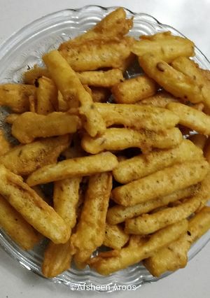 A picture of Fries Pakora.
