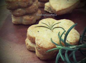 Hình của món Bánh quy phô mai thảo mộc (Herbs Parmesan Cookies).