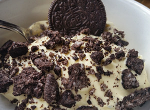 A picture of Oreo Dirt Pudding.