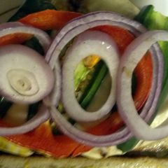 A picture of grilled Jalapeno chicken sandwich.