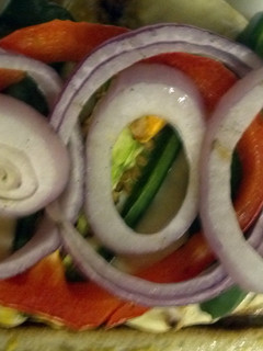 A picture of grilled Jalapeno chicken sandwich.