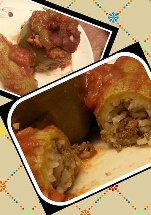 A picture of Stuffed vegetables.Saudi Style (mahashi).