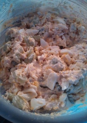 A picture of Scrumptious Chicken 🍗 Salad.