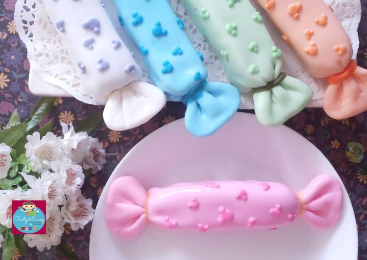 Anti Ribet, Buat Koko Krunch Candy Coklat Cake [Tanpa Oven]🍬🍭 sederhana dan enak