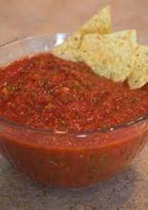 A picture of Glen's Salsa.