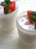 Strawberry Milk Pudding