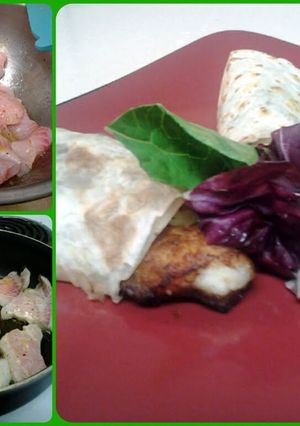 A picture of "Munchie" Rolled Tilapia Tacos!.