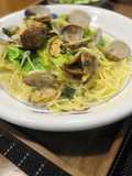 Spring Cabbage & Manila Clam Soup Pasta