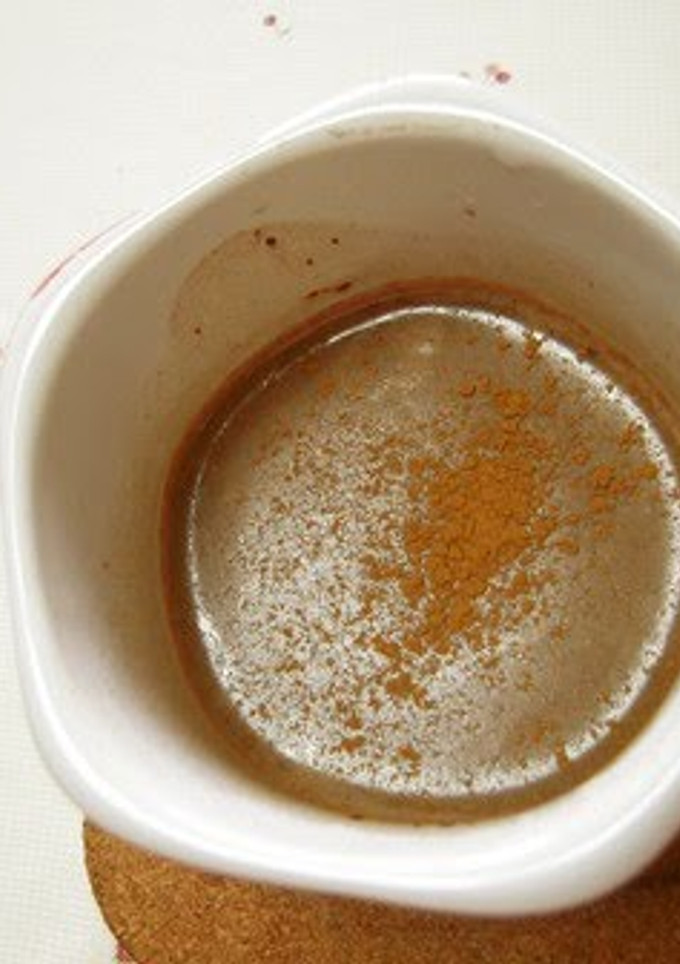 A picture of Ginger Cocoa Cinnamon Soy Milk.