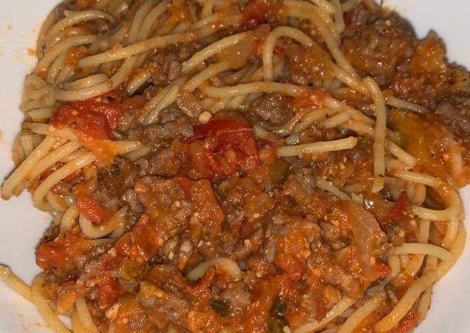 Easiest Way to Prepare Super Quick Homemade Spaghetti bolognese