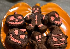 Шоколадно-апельсинові кекси на Halloween👻