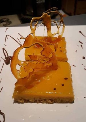 Una foto de Quindim, flan de coco!