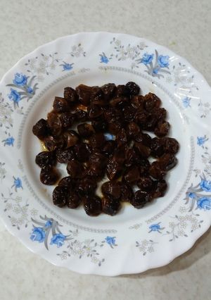 عکسی از دستور آلوچه خوشمزه😘