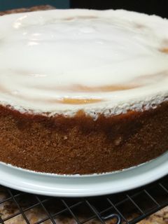 A picture of Pumpkin cheesecake.