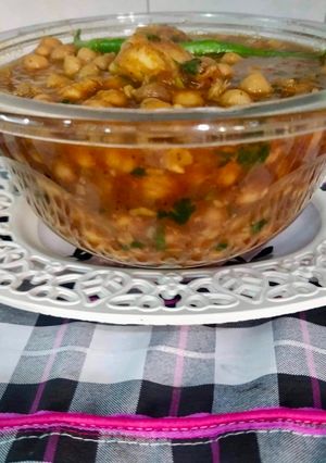A picture of Punjabi Chole.