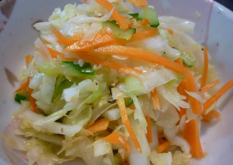 How to Cook Super Quick Refreshing Chinese Coleslaw