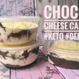 Choco cheese cake #debm #keto