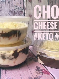 Foto resep Choco cheese cake #debm #keto