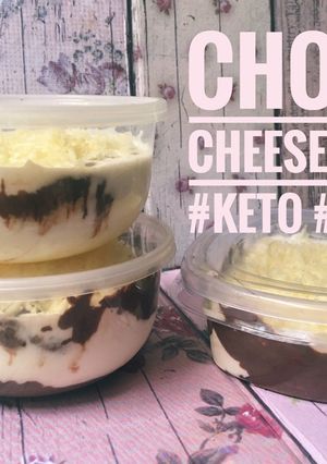 Foto resep Choco cheese cake #debm #keto