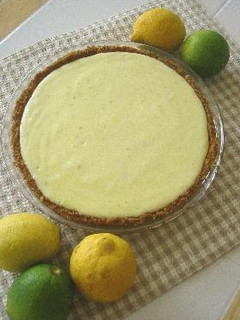 A picture of Lemon and Lime Pie.
