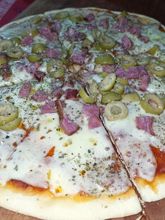 Una foto de Pizza casera