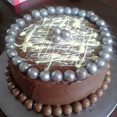 Delicious chocolate cake A picture of Delicious chocolate cake.