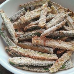 A picture of Baked Zucchini.