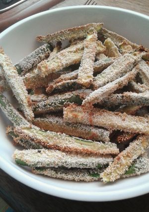 A picture of Baked Zucchini.