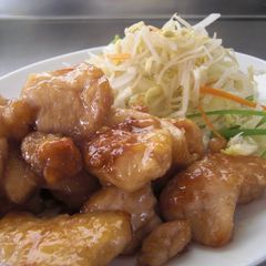 A picture of Chicken Breasts with Pickled Plum Sauce.